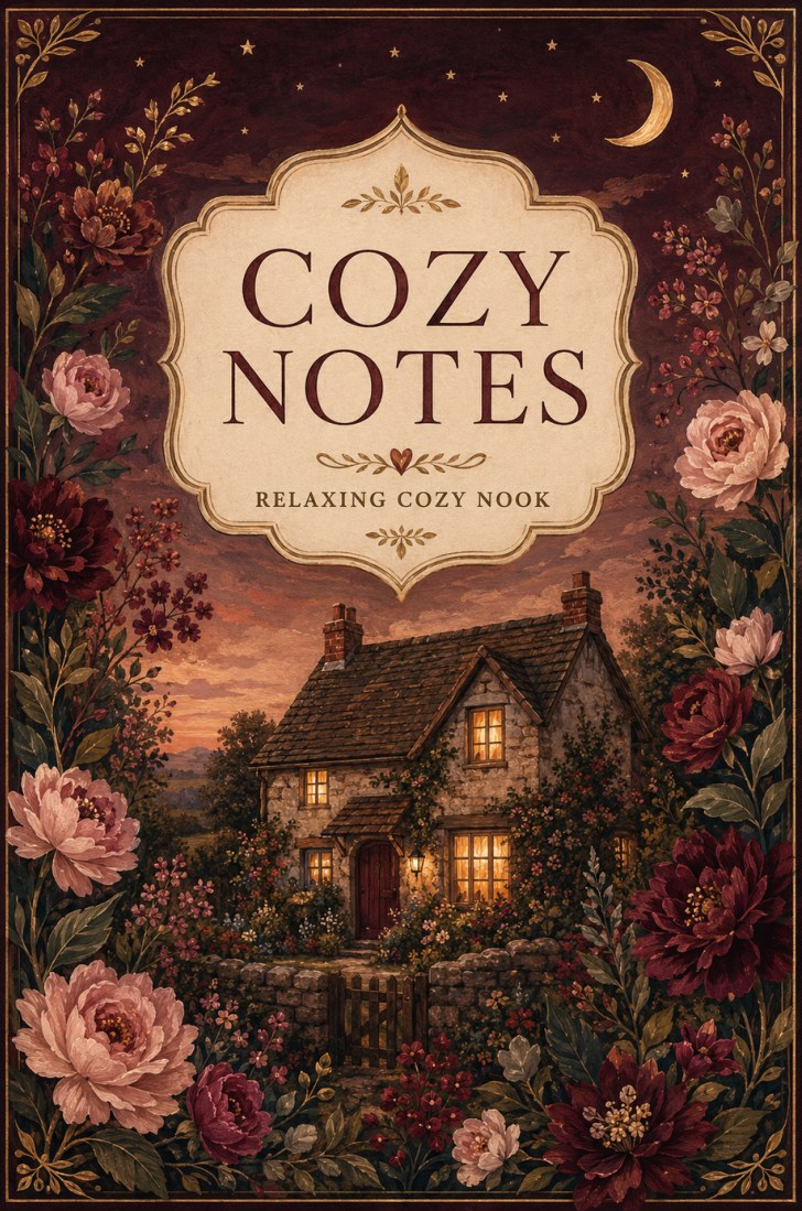 Cozy Notes notebook by Relaxing Cozy Nook