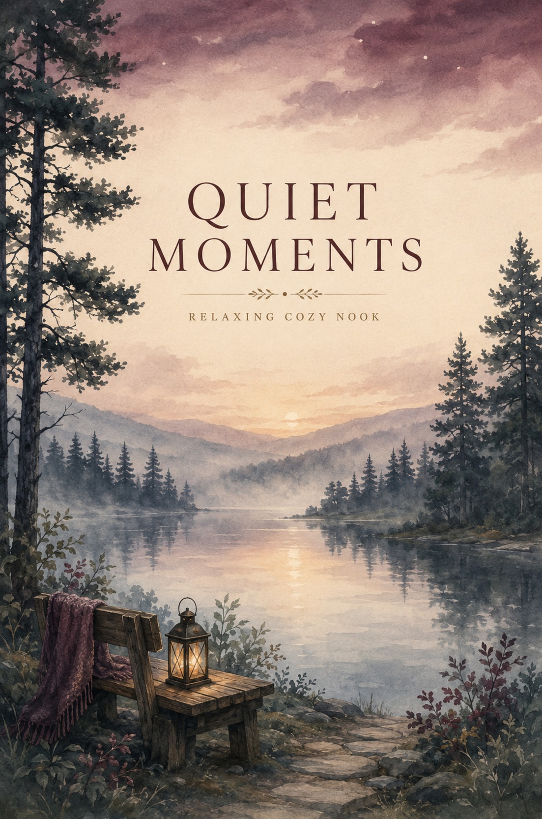 Quiet Moments notebook by Relaxing Cozy Nook